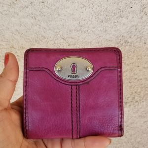 Fossil small wallet used